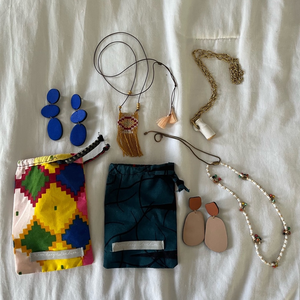 Bundle of like new noonday jewelry
